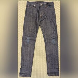 3Sixteen NT-100x Narrow Taper Selvedge Jeans Men's Size 34 x 35 Made in USA